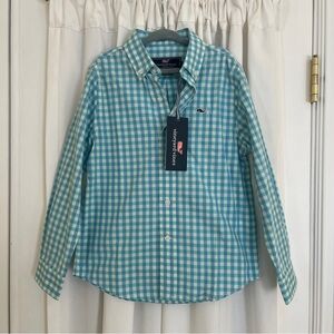 boys vineyard vines whale shirt long sleeve button up